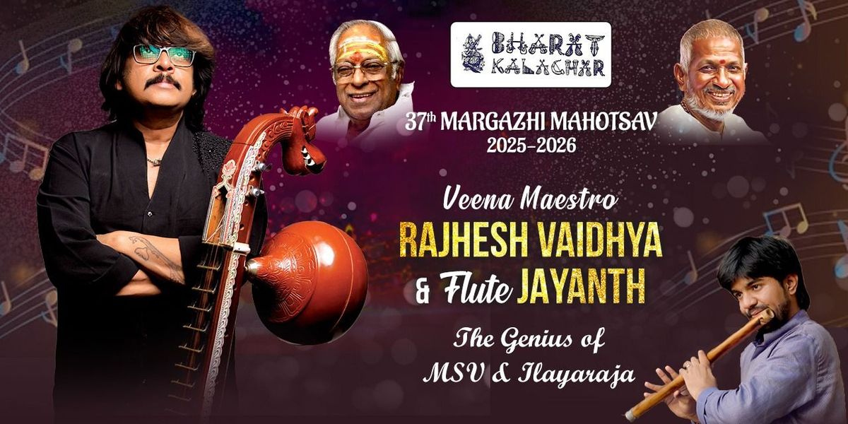 RAJHESH VAIDYA & FLUTE JAYANTH - FUSION CONCERT, 24 December | Event in Chennai | AllEvents
