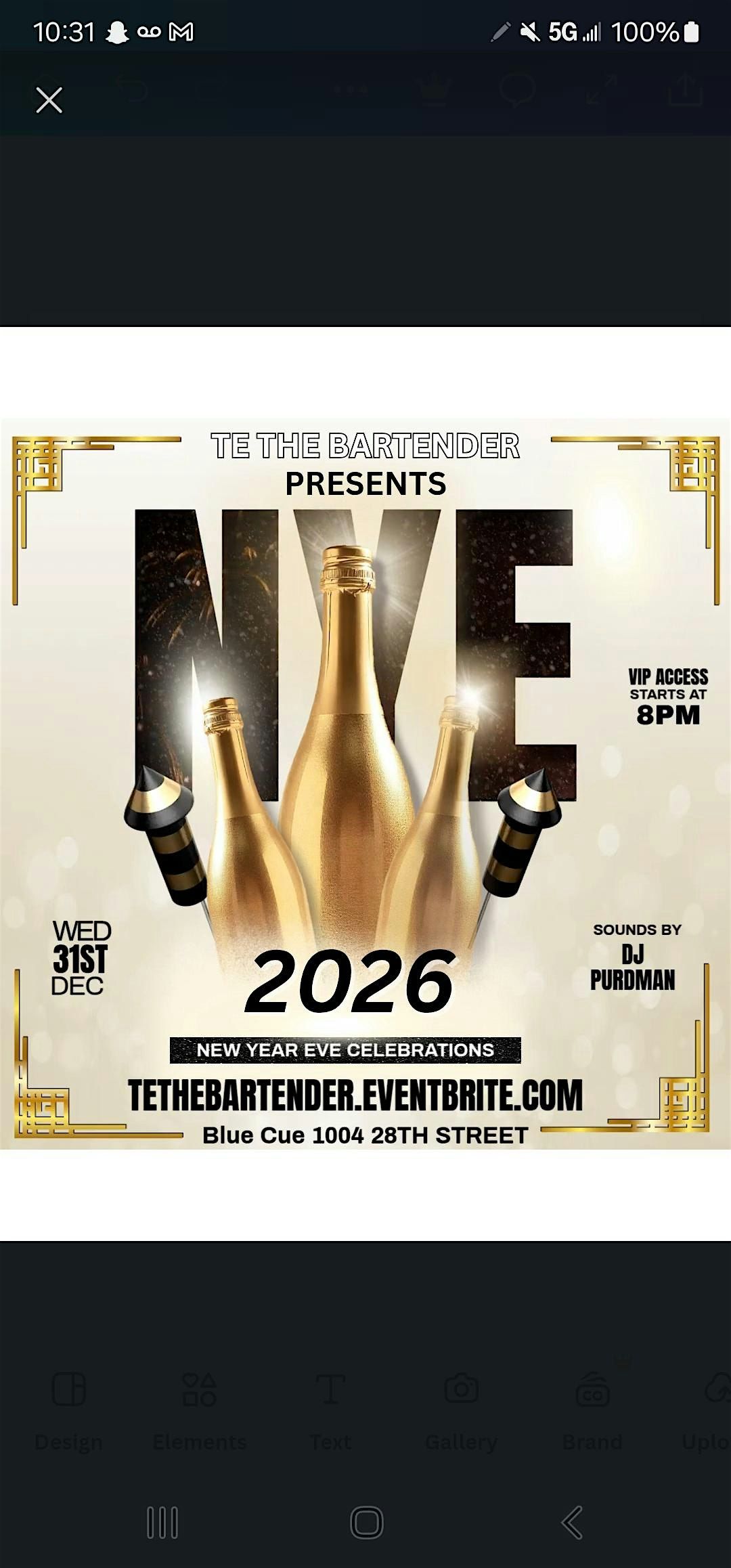 New Years Eve - Black & Gold Champagne Bash, 31 December | Event in Sacramento | AllEvents