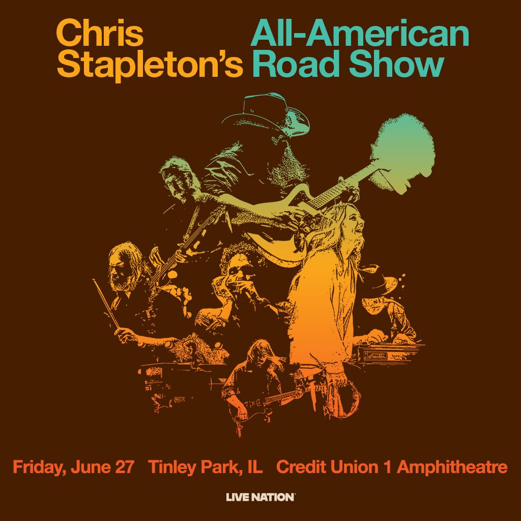 Chris Stapleton Tinley Park Tickets, 27 June | Event in Tinley Park | AllEvents