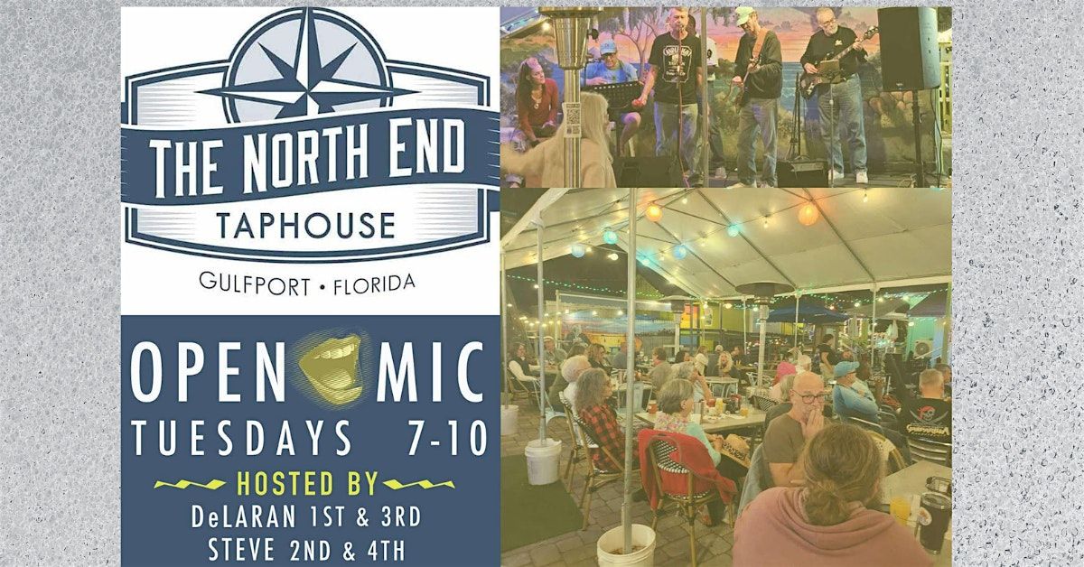 Open Mic with Host DeLaran Withers, 2 December | Event in Gulfport | AllEvents