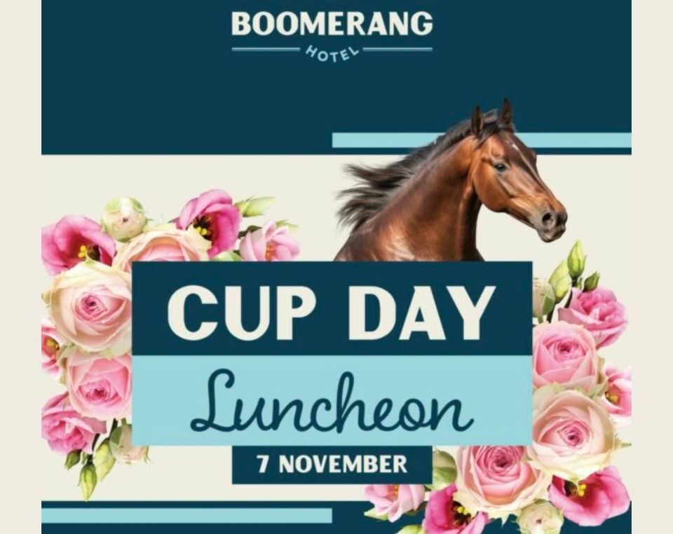 Melbourne Cup Luncheon, Boomerang Hotel, South Mackay, November 7 2023