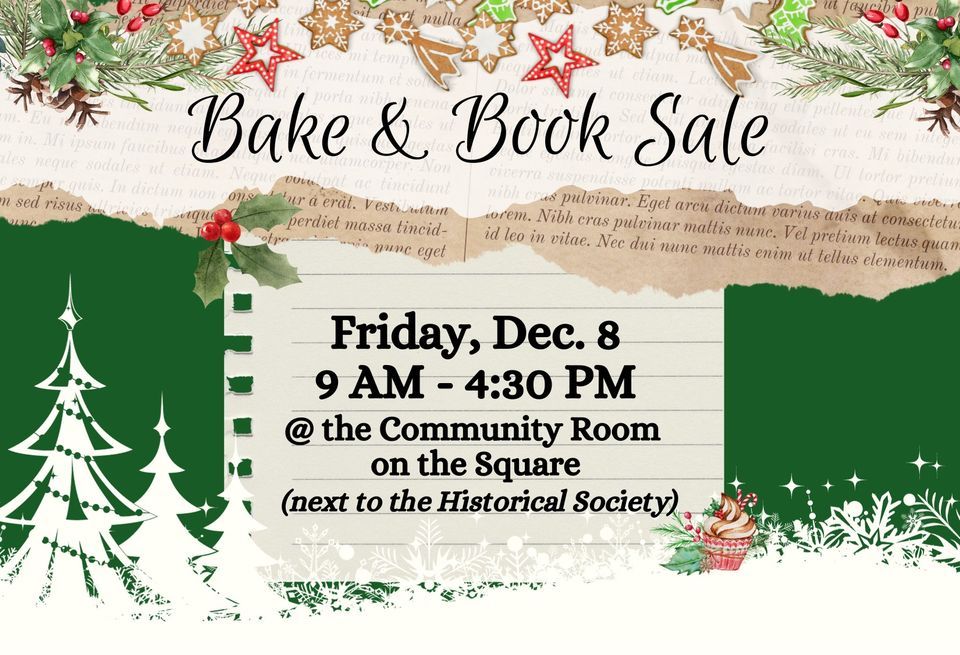 Friends of the Berryville Library Bake & Book Sale, 402 Public Sq