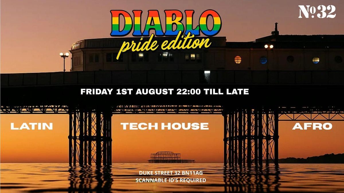 🔥Diablo 🔥🏳️‍🌈Pride Edition🏳️‍🌈, 1 August | Event in Brighton | AllEvents
