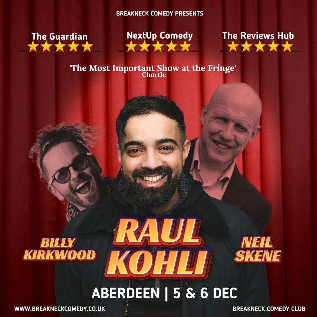 Raul Kohli, 5 December | Event in Aberdeen | AllEvents