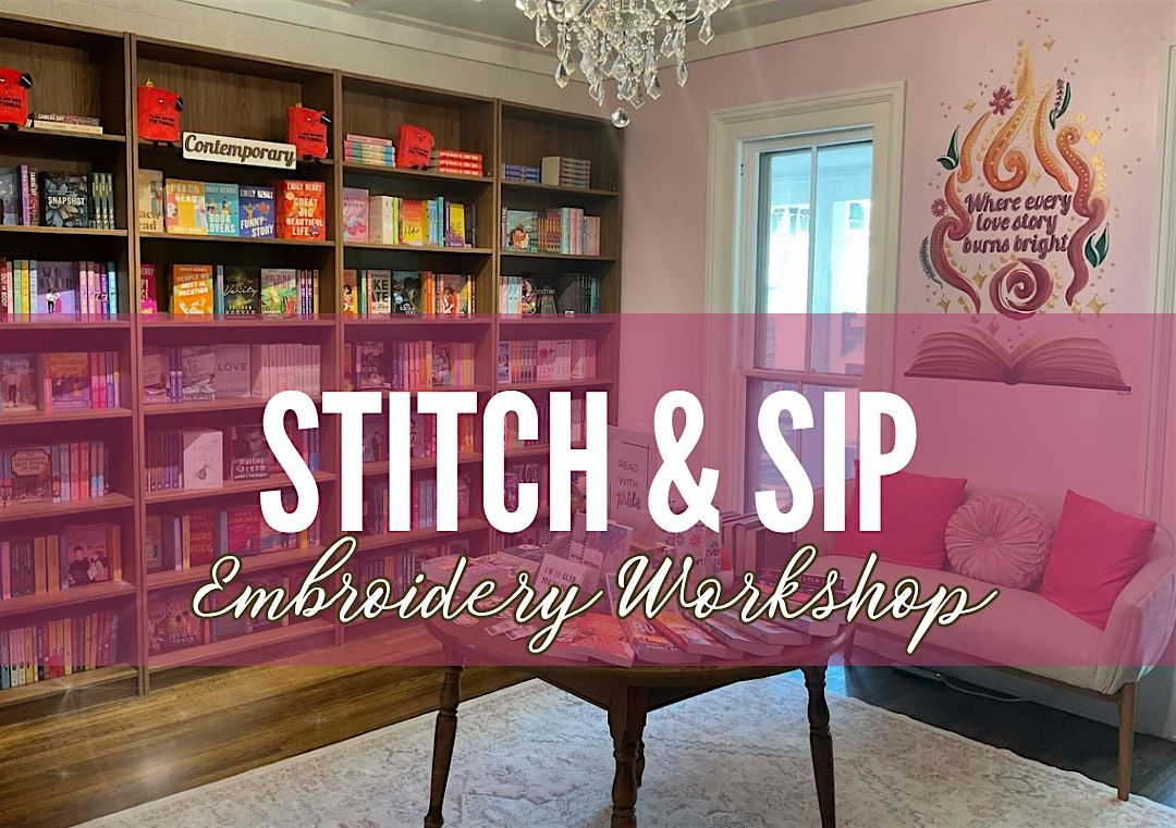Stitch and Sip Embroidery Workshop, 19 December | Event in Rochester | AllEvents
