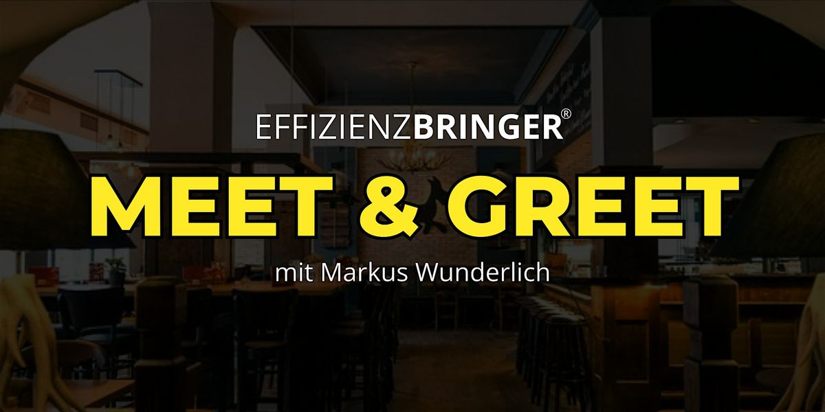 MEET & GREET mit Markus Wunderlich in München, 28 November | Event in München | AllEvents