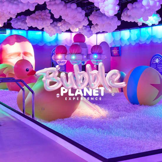 Bubble Planet: Een waanzinnige experience in Utrecht - Cadeaubon, 1 January | Online Event | AllEvents