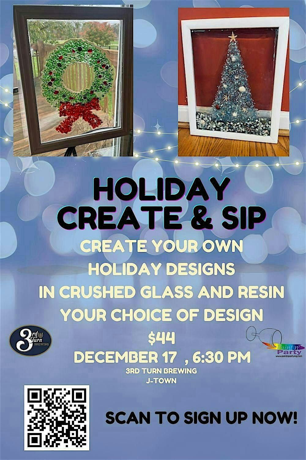 Copy of create and sip, 11 December | Event in Louisville | AllEvents