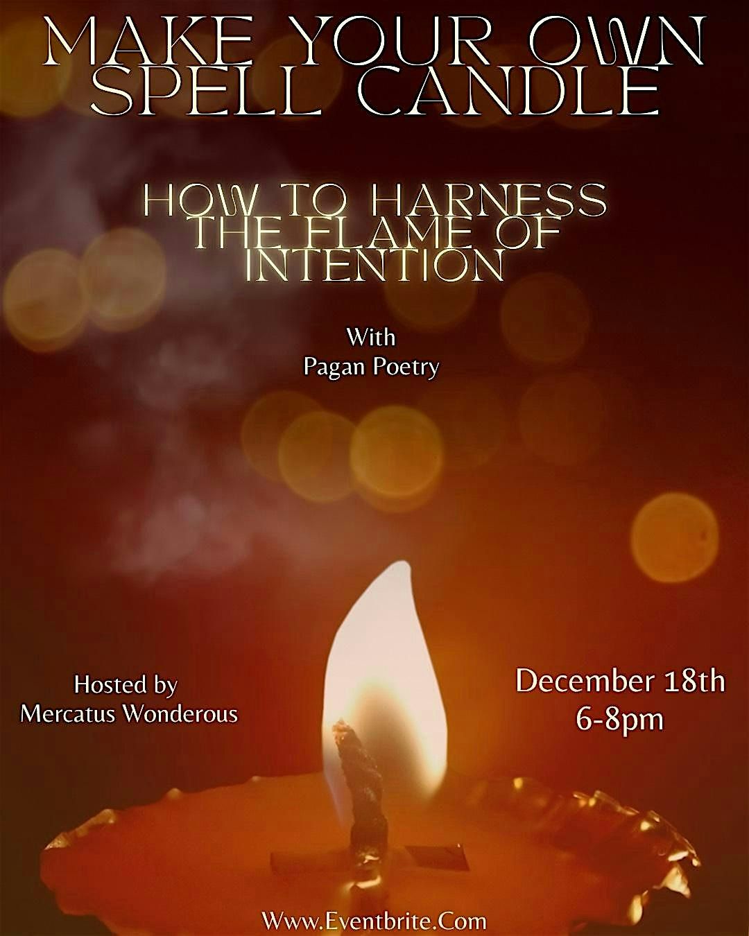 Make your own spell candle-Spell work 101 with Pagan Poetry, 18 December | Event in Lebanon | AllEvents