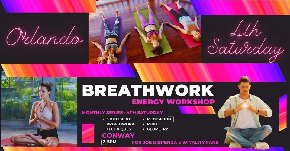Breathwork Energy Workshop - Monthly Series, Conway, Orlando, Florida, 23 December 2023 ...