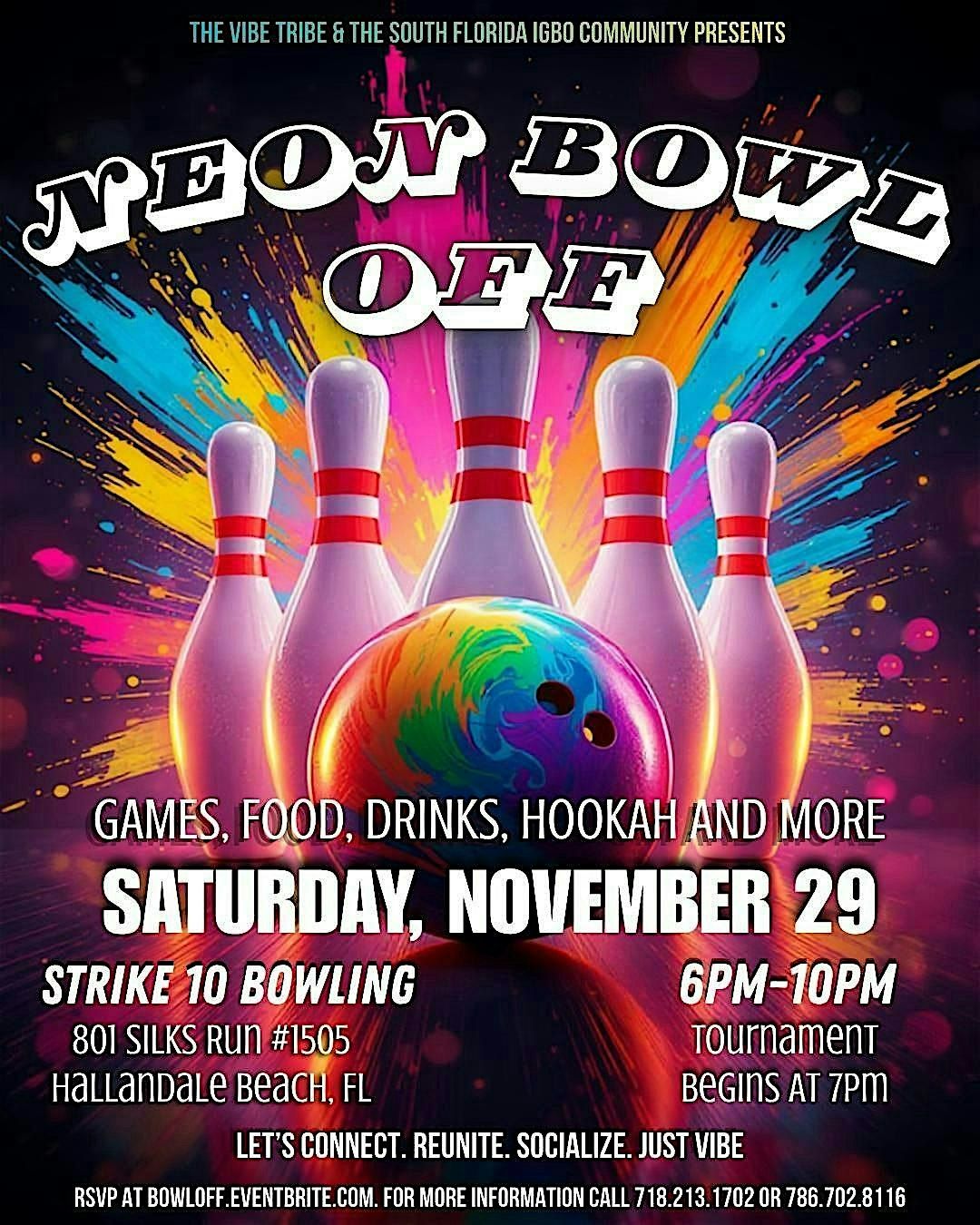 Neon Bowl Off | Event in Hallandale Beach | AllEvents