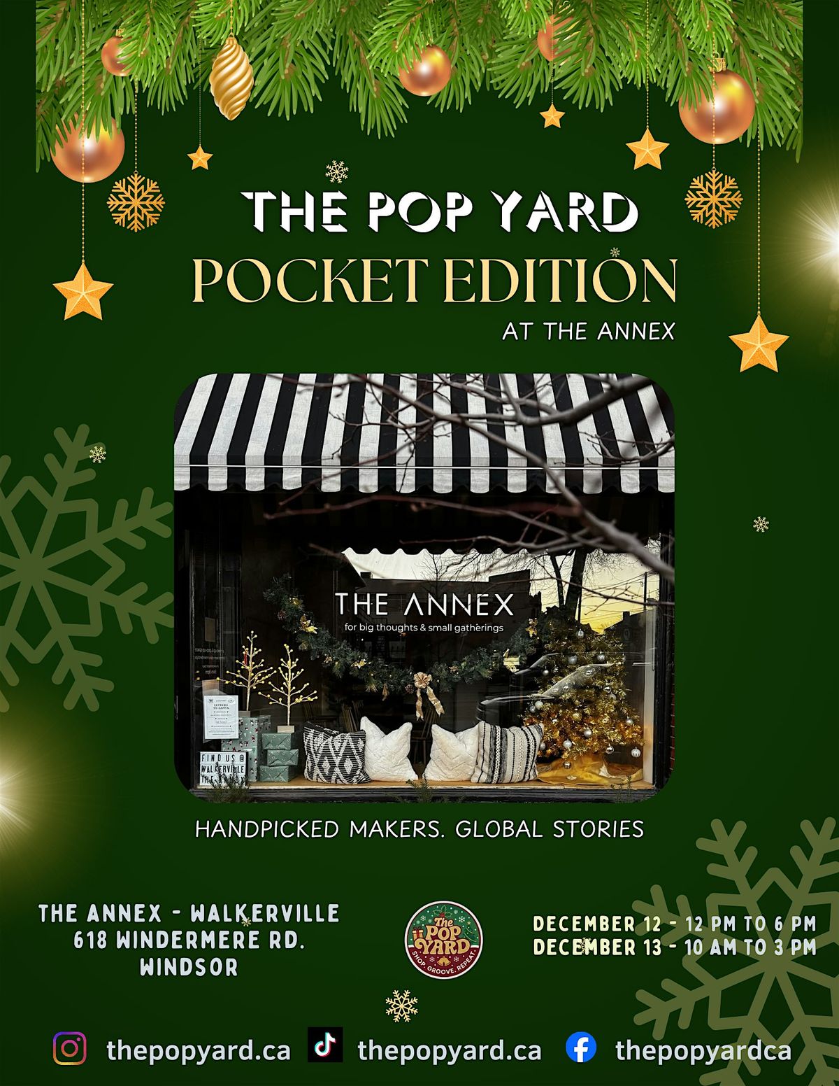 The Pop Yard Pocket Edition, 12 December | Event in Windsor | AllEvents