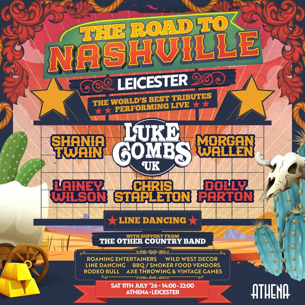 Road to Nashville Festival | Athena, Leicester, 11 July | Event in Leicester | AllEvents