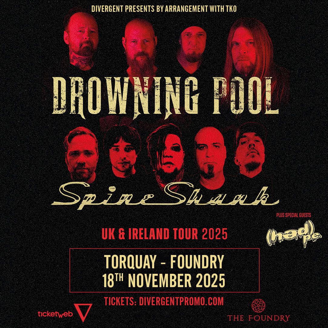 Drowning Pool and Spineshank and Hed Pe at KKs Steel Mill, 15 November | Event in Wolverhampton | AllEvents