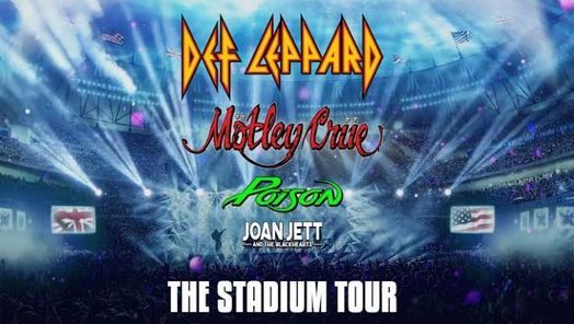 Motley Crue Def Leppard Poison Joan Jett And The Blackhearts Detroit Michigan July 10 2022 Allevents In Motley Crue Calendar 2022