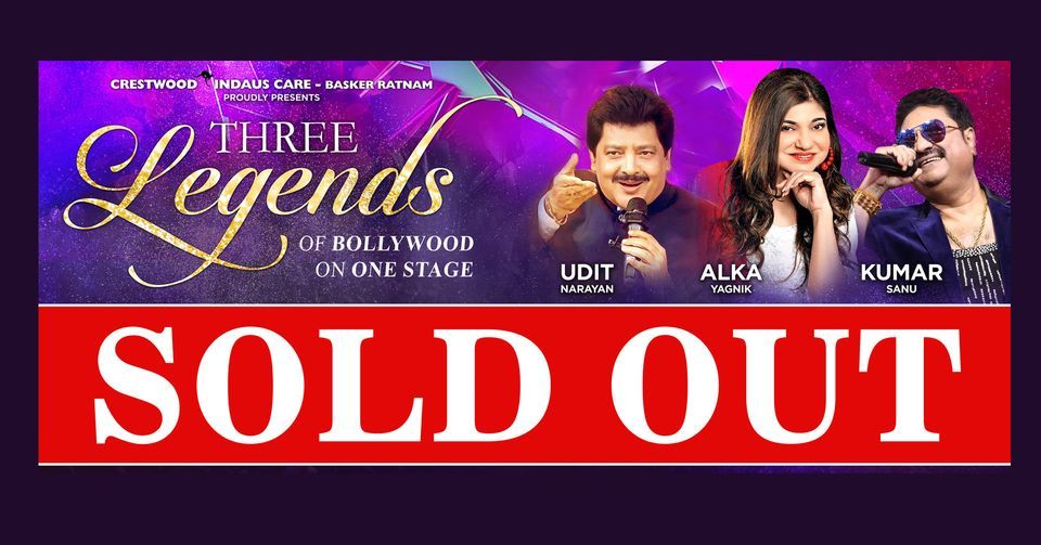 SOLDOUT! Three Legends of Bollywood Live In Sydney 2022 - Vimarsana News
