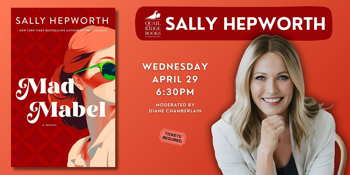 Sally Hepworth | Mad Mabel, 29 April | Event in Raleigh | AllEvents