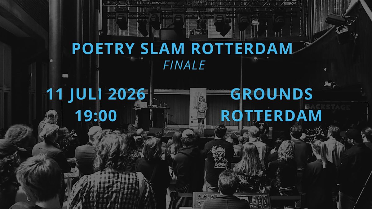 Poetry Slam Rotterdam Finale 25/26