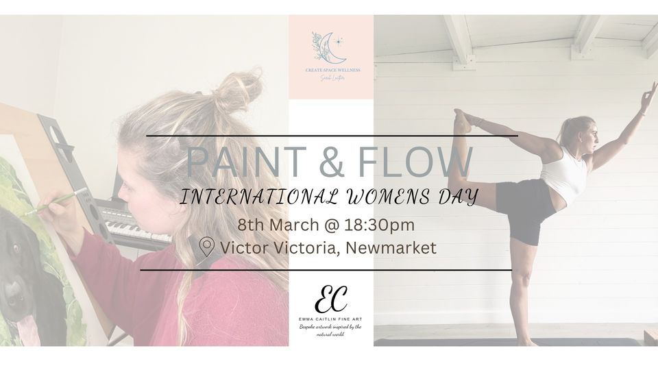PAINT & FLOW , Victor Victoria Coffee, Newmarket, 8 March 2024
