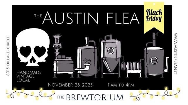 Black Friday Flea at the Brewtorium, 28 November | Event in Austin | AllEvents