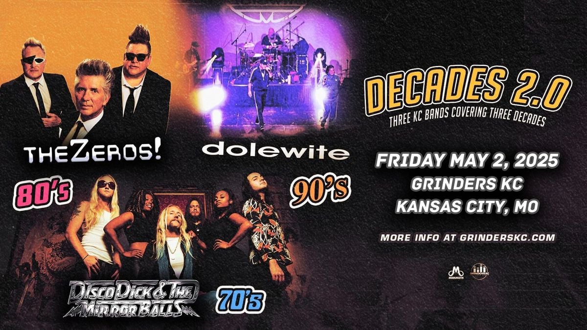 Disco Dick and The Mirrorballs with The Zeros, 1 November | Event in Kansas City | AllEvents