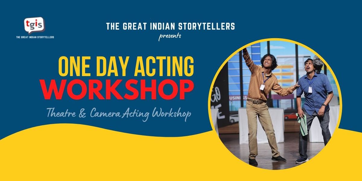 Acting & Theatre Workshop, 8 June | Event in New Delhi | AllEvents