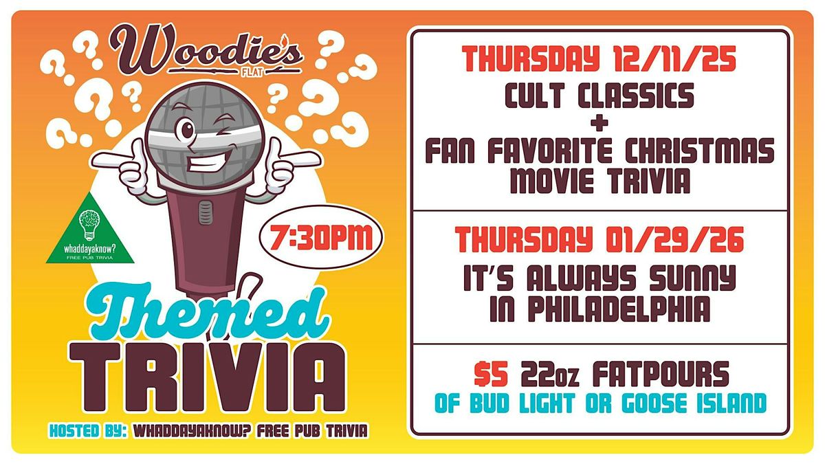 THEMED TRIVIA AND $5 FATPOURS OF BUD LIGHT OR GOOSE ISLAND JANUARY 29th, 29 January | Event in Chicago | AllEvents