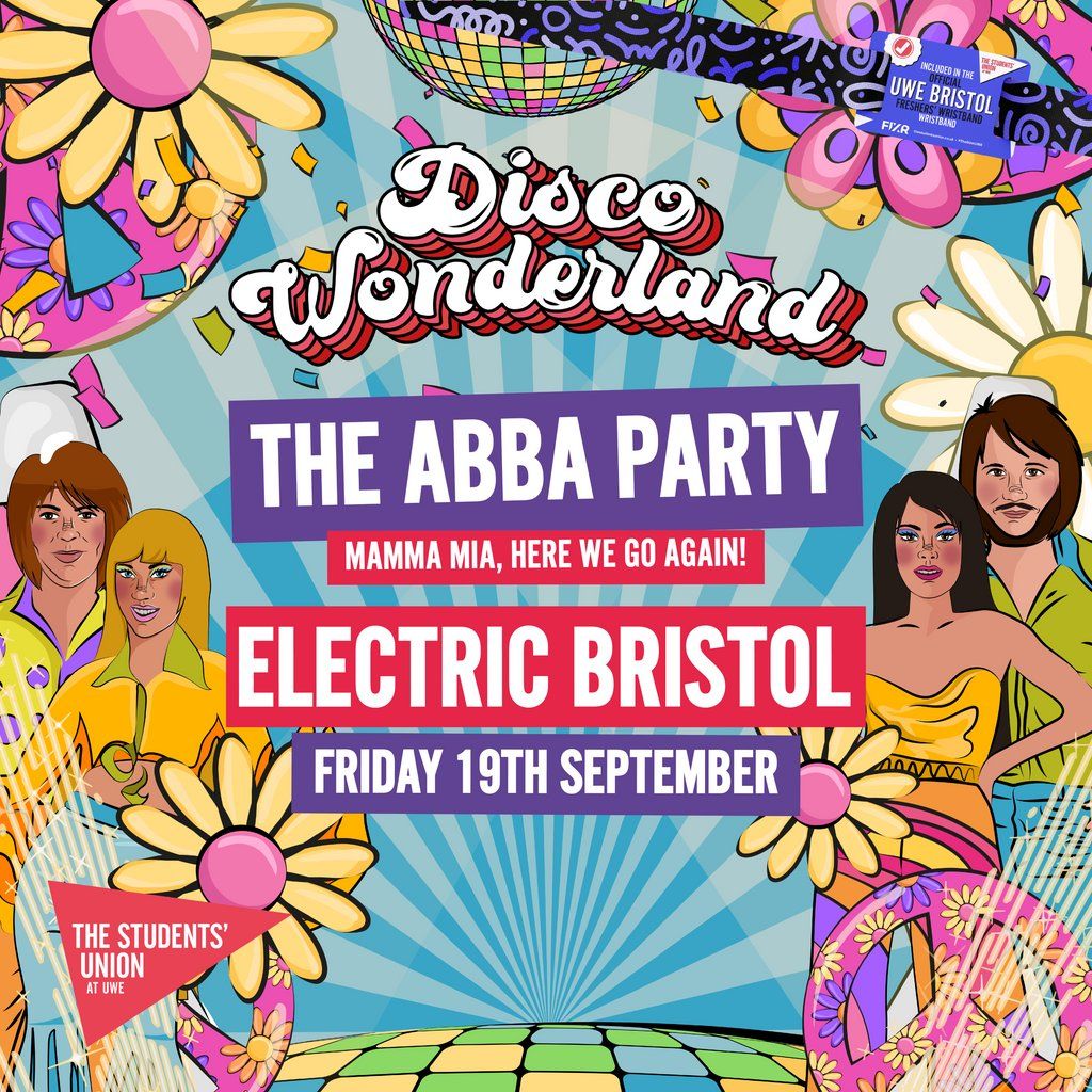 UWE Bristol Official Freshers | ABBA Disco Wonderland, 19 September | Event in Bristol | AllEvents