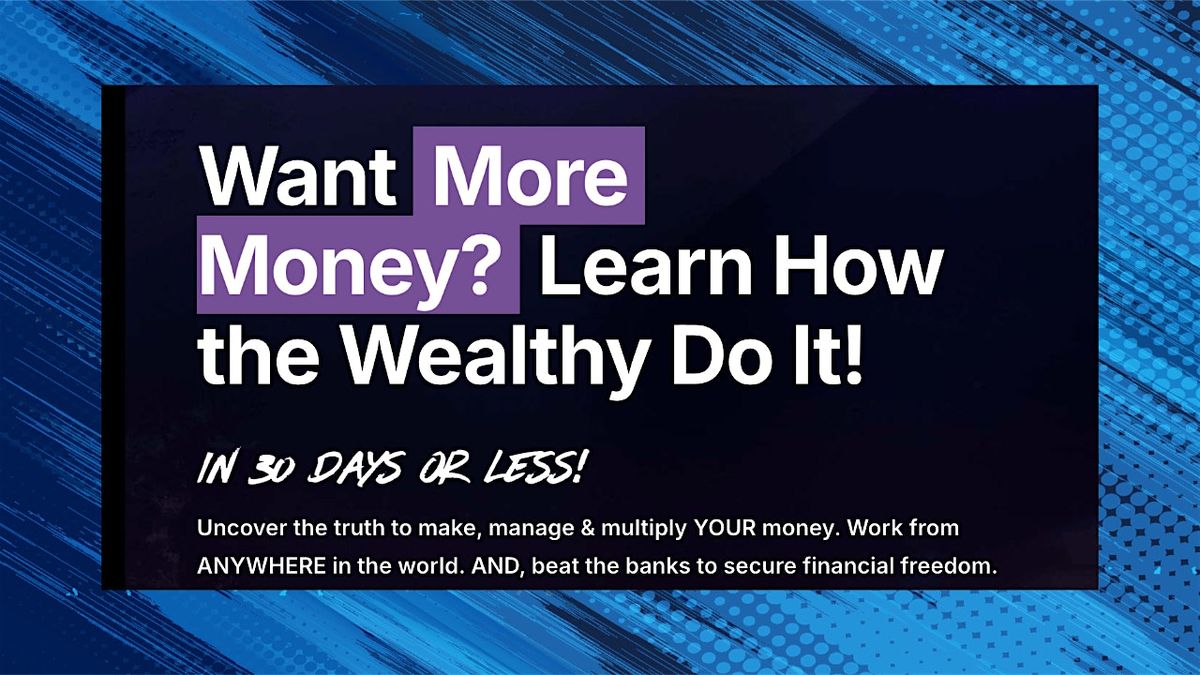 Money Maker Summit – Rob Moore, 23 January | Event in Hampton | AllEvents