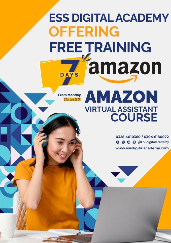 Free Amazon Virtual Assistant Course, Naeem Electronics Bata Por