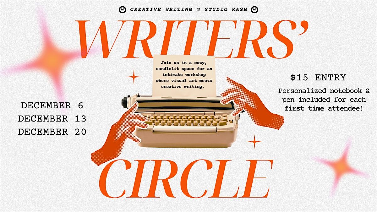 Writers' Circle at Studio Kash, 6 December | Event in Northport | AllEvents