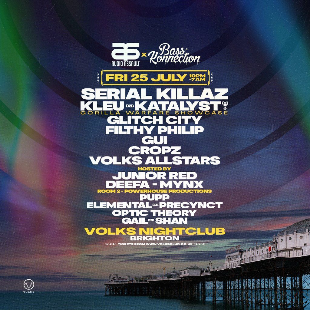 Serial Killaz, Kleu, Katalyst, Glitch City, 25 July | Event in Brighton | AllEvents