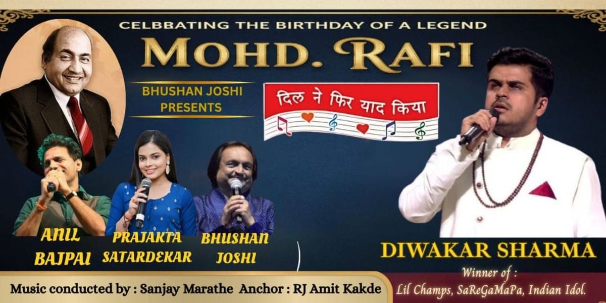 DIL NE PHIR YAAD KIYA, 26 December | Event in Mumbai | AllEvents