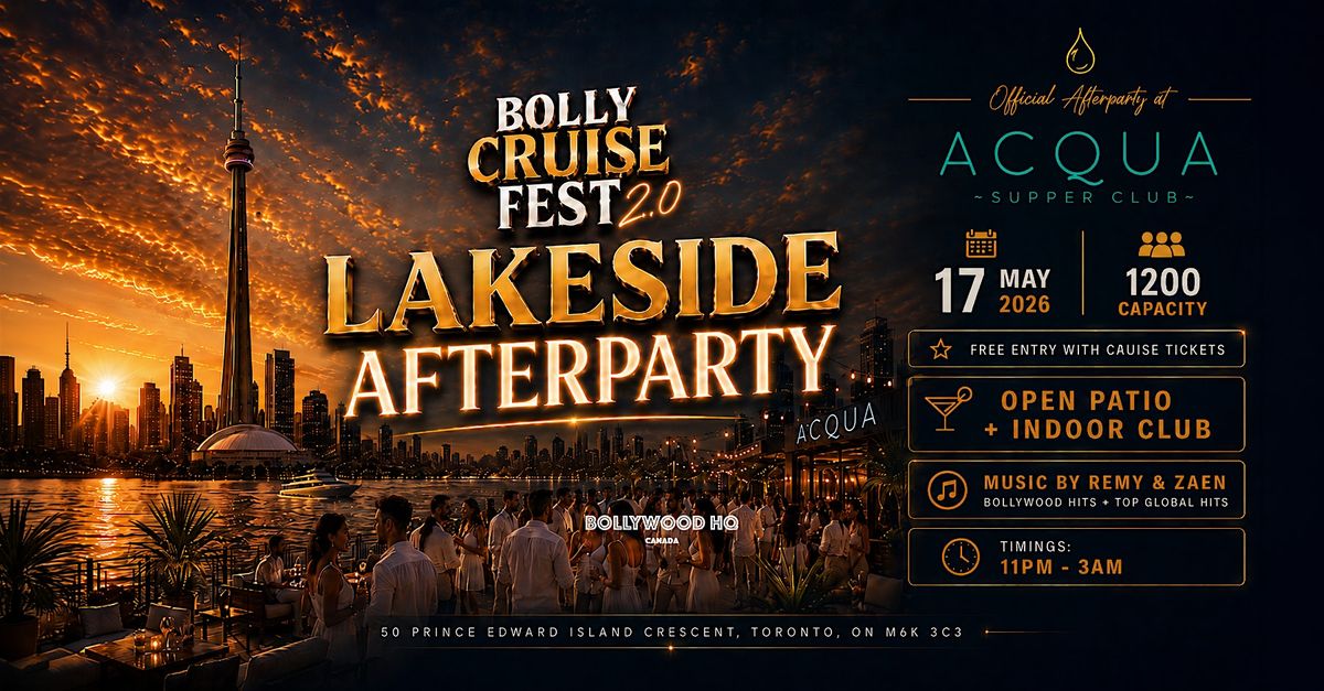 BOLLYWOOD HQ @ ACQUA SUPPER CLUB: OFFICIAL AFTERPARTY IN TORONTO in ...