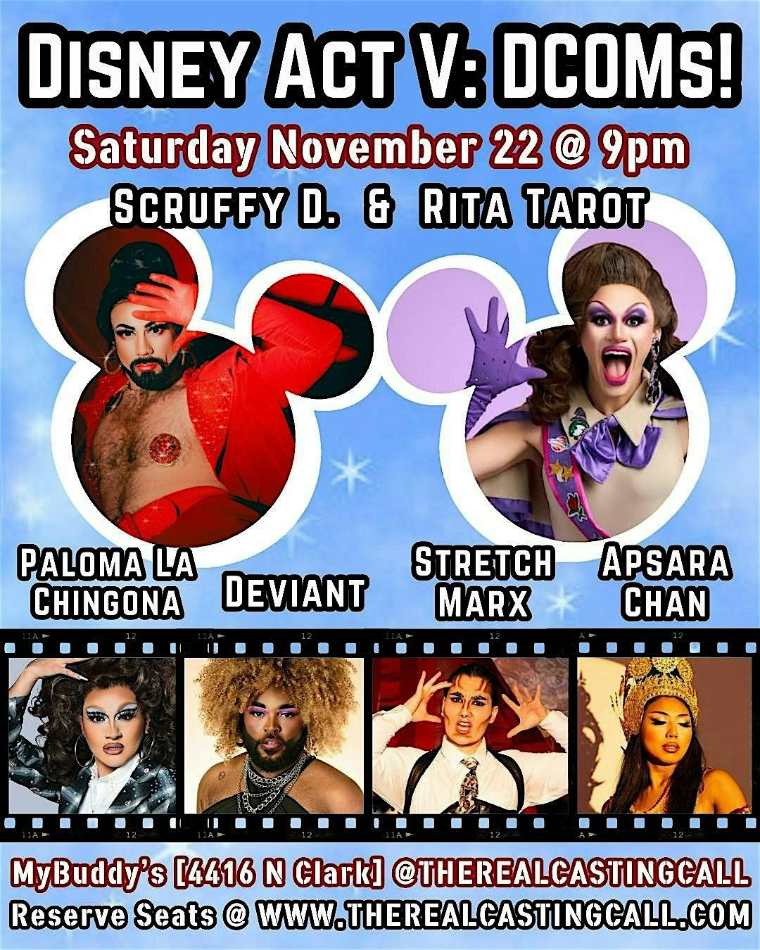 Casting Call Act V: DCOMs! | Event in Chicago | AllEvents