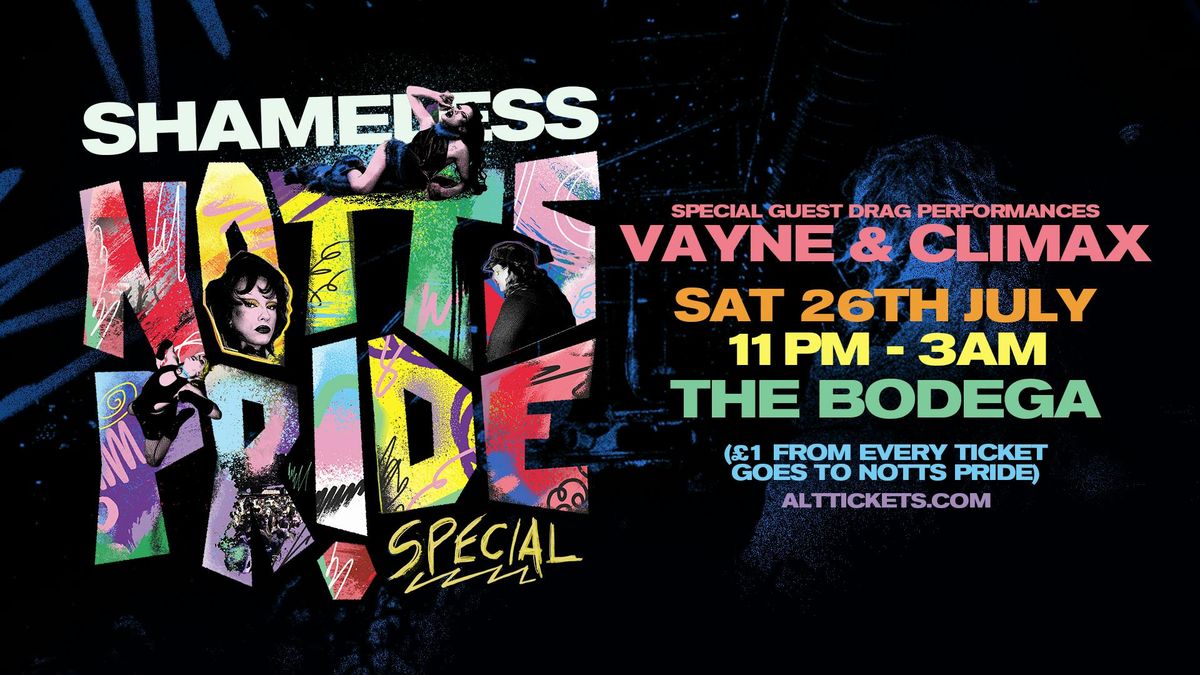 Shameless | Notts Pride Special 🌈 | Event in Nottingham | AllEvents