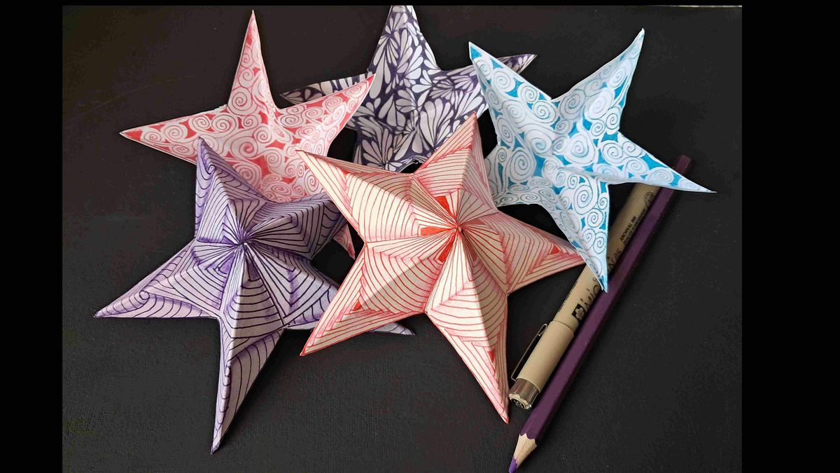 Zentangle® Method: Make a Tangled 3D Star, 1 December | Event in London | AllEvents