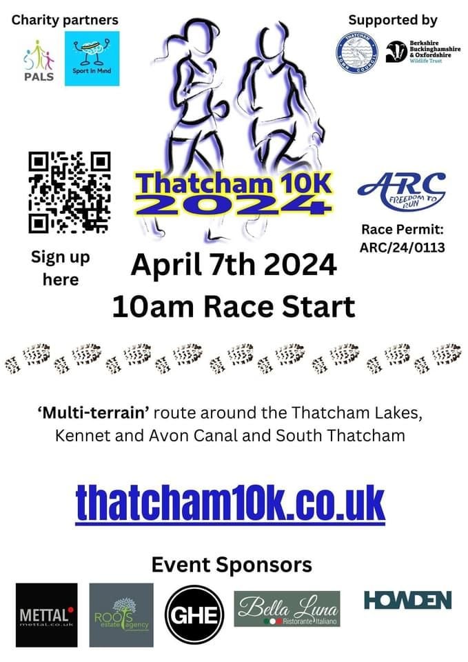 Thatcham 10k, Lower Way Sports Field, Thatcham, April 7 2024 AllEvents.in