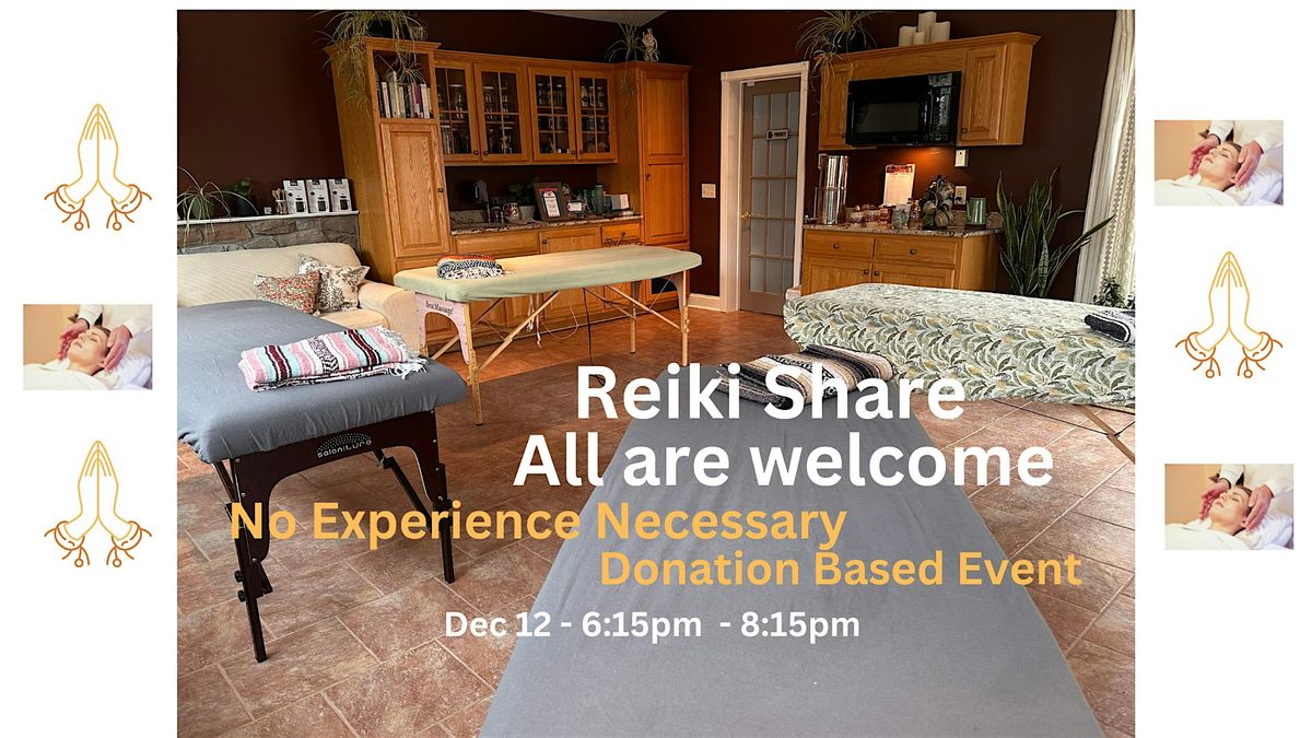 Reiki Share at Mother Moon Sanctuary (In person, donation based), 12 December | Event in Quakertown | AllEvents