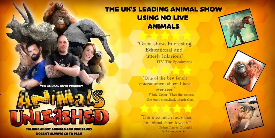 The Animal Guyz Present Animals Unleashed, The Riverfront, Newport, May 6 2023 The Animal Guyz Present Animals Unleashed, The Riverfront, Newport, May 6 2023