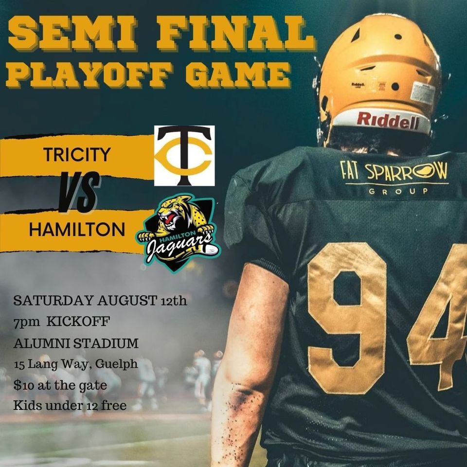 Semifinals Outlaws Vs Jaguars, University of Guelph Football Stadium