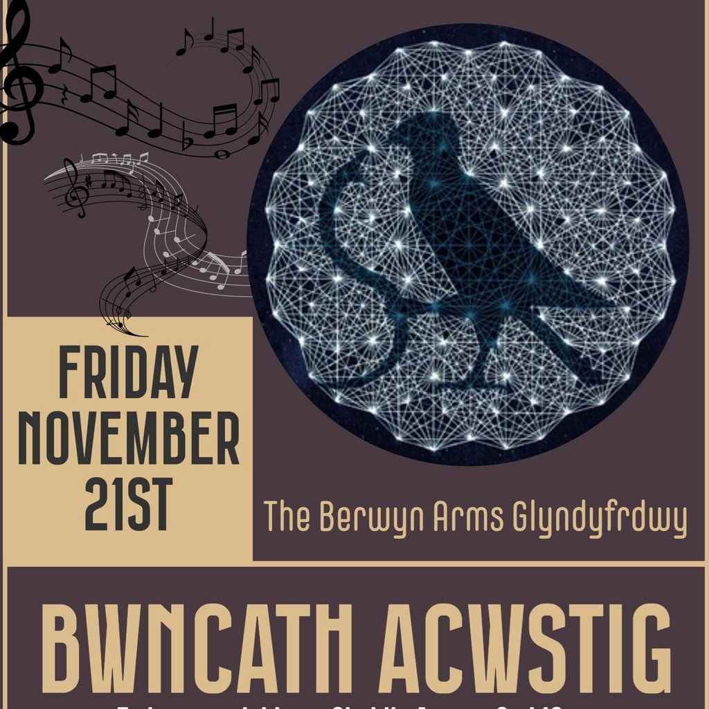Bwncath Acwstig, 21 November | Event in Llangollen | AllEvents