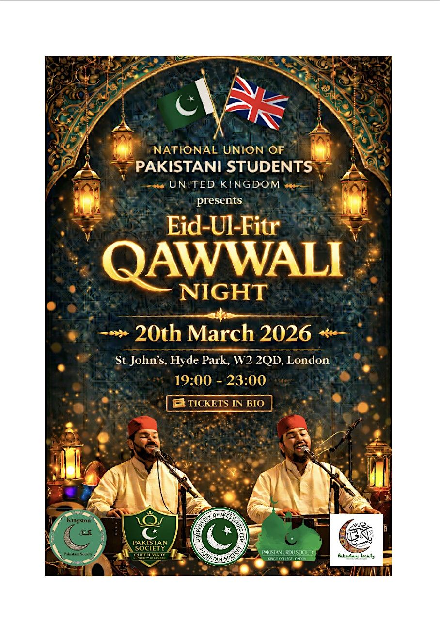 Eid-Ul-Fitr Qawwali Night | NUPS UK – London
