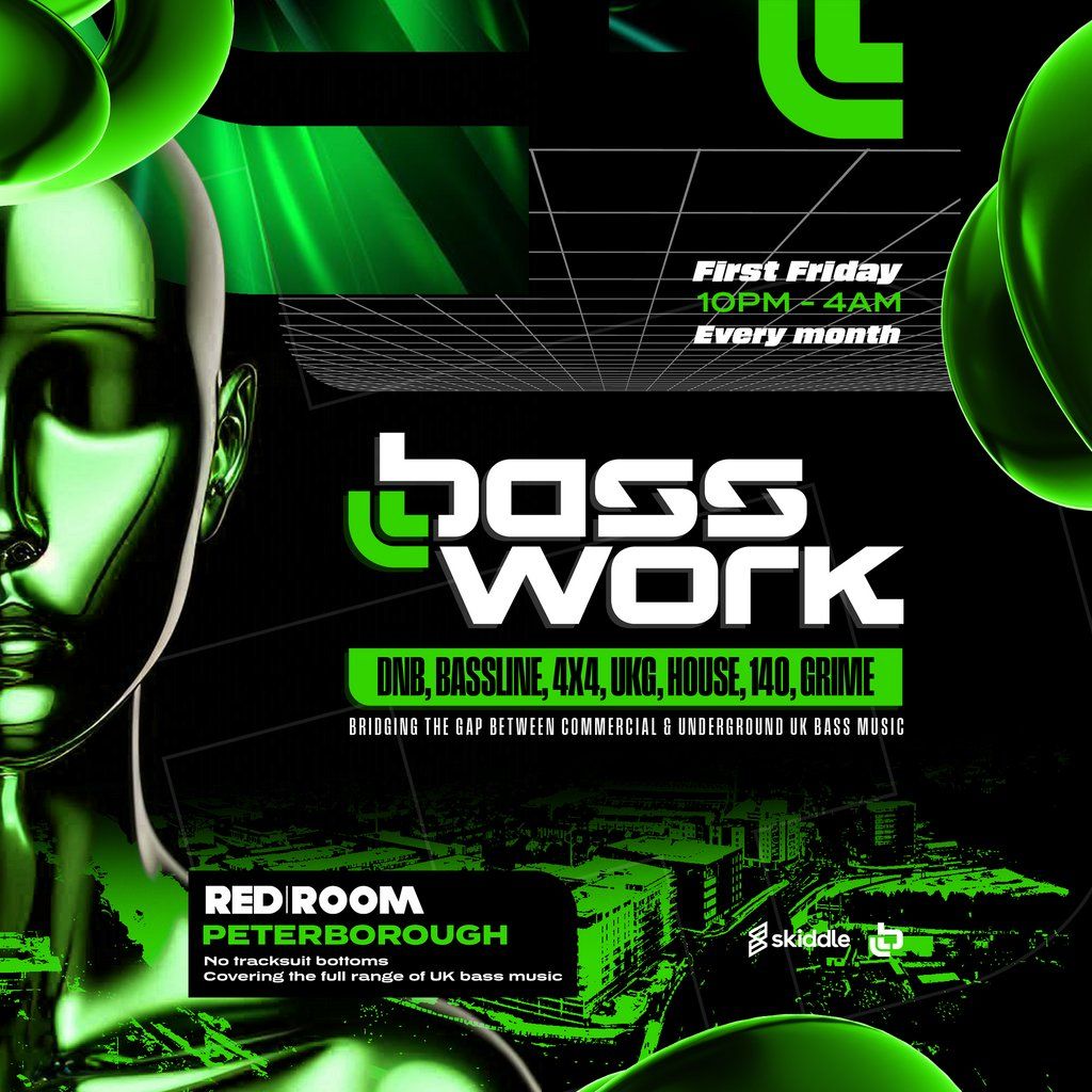Basswork, 1 August | Event in Peterborough | AllEvents