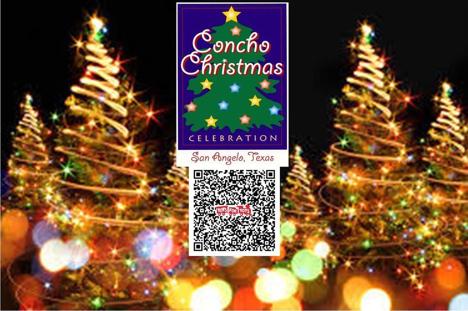 Concho Christmas Lights Parade, San Angelo, Texas Downtown, December 3