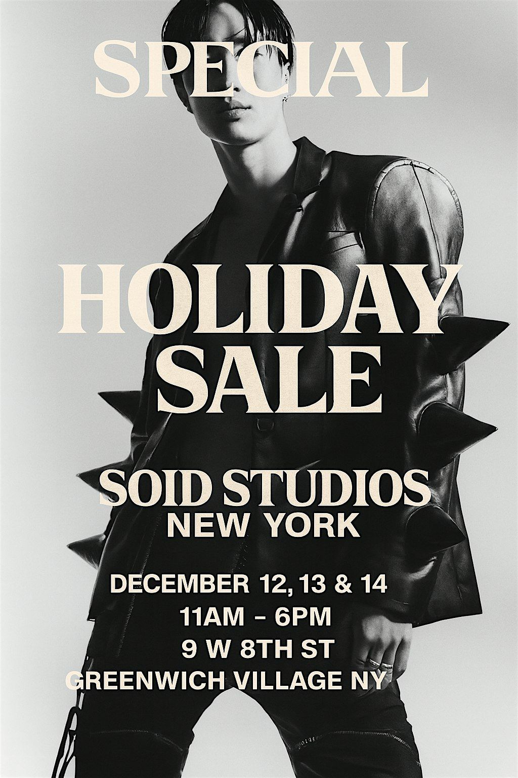 Soid Studios Holiday Sale, 12 December | Event in New York | AllEvents