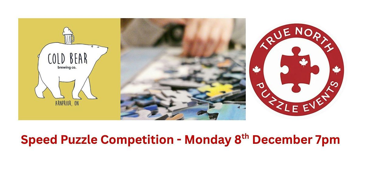 Speed Puzzle Competition, 8 December | Event in Arnprior | AllEvents