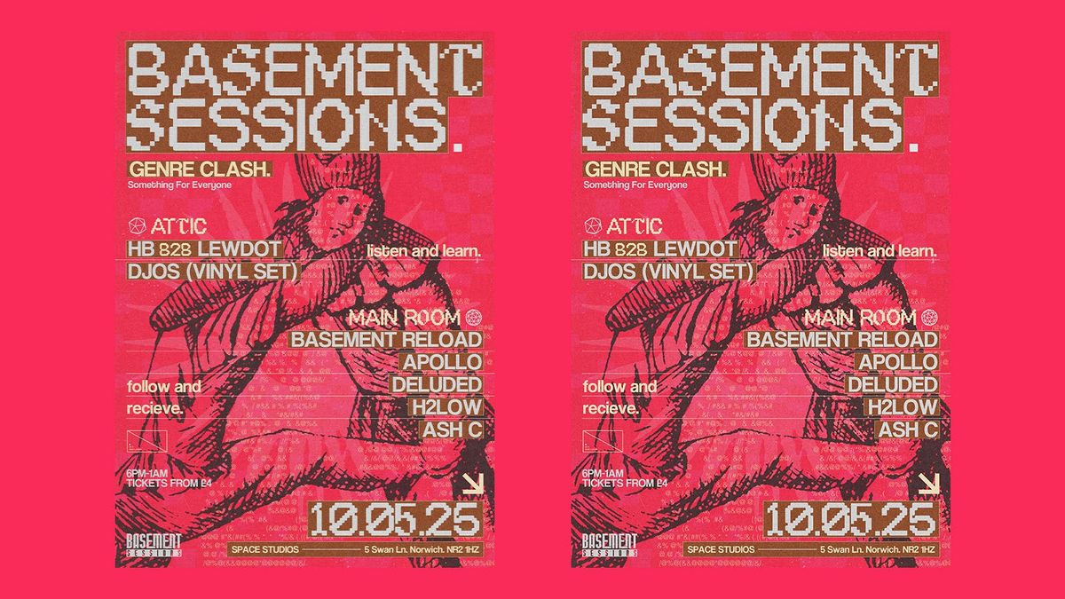 BASEMENT SESSSIONS - GENRE CLASH  | Event in Norwich | AllEvents