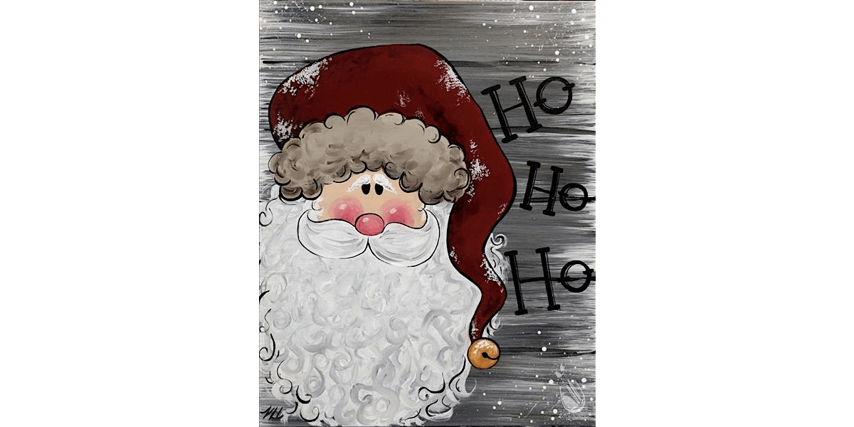 Jolly Rustic Santa - Paint and Sip in New Braunfels | Classpop!™, 14 December | Event in New Braunfels | AllEvents
