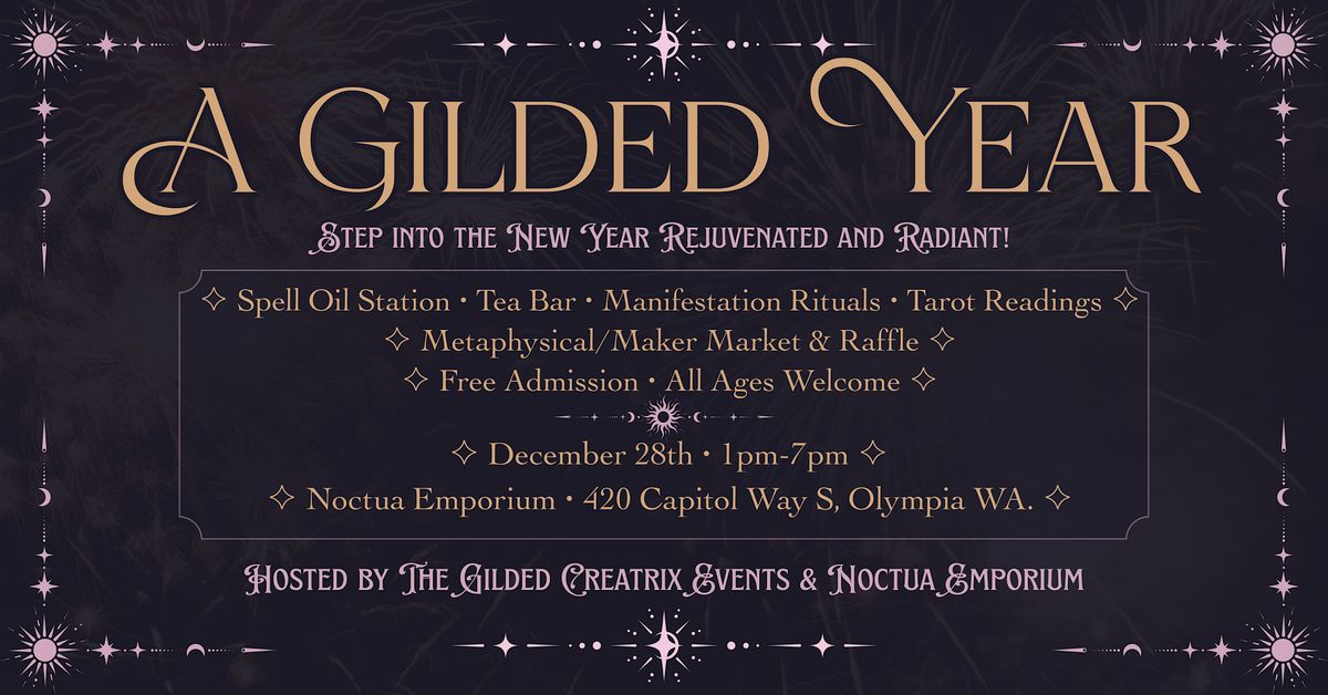 A Gilded Year — New Year’s Manifestation Market at Noctua Empoirum!, 28 December | Event in Olympia | AllEvents